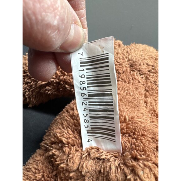 Goffa Int. Adorable Brown Plush Teddy Bear With Plaid Bow Tie For Children Ages - Picture 6 of 8